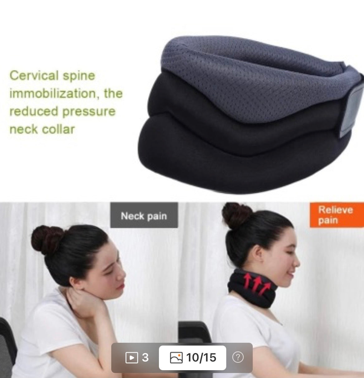 Supporto cervicale ergonomico DeskZen